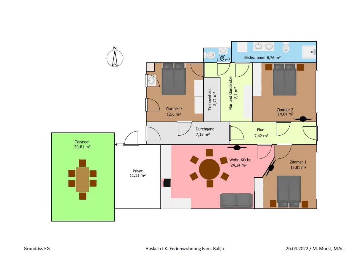 Ferienwohnung Dina Haslach im Kinzigtal Buitenkant foto